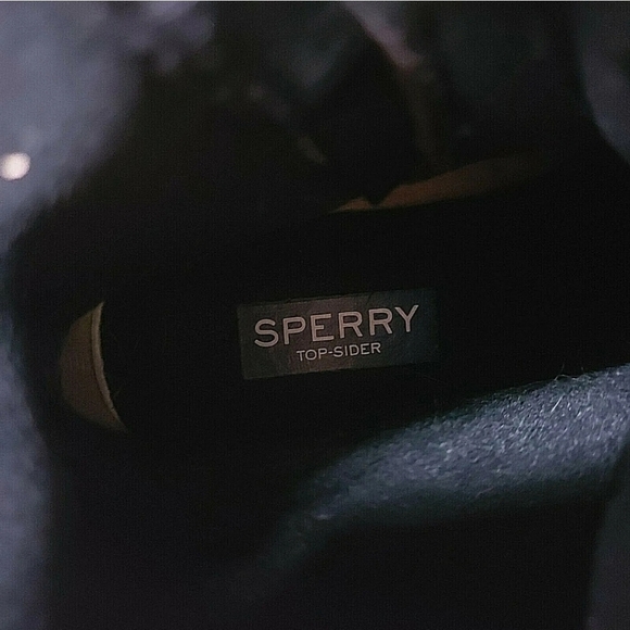 SPERRY TOP-SIDER SYREN GULF DUCK BOOT Black/Grey Plaid Sz 8 Womens - Picture 3 of 8